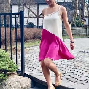 One shoulder dress